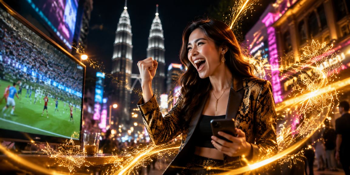 Peminat sukan di Kuala Lumpur mengikuti pertaruhan sukan live di i8live